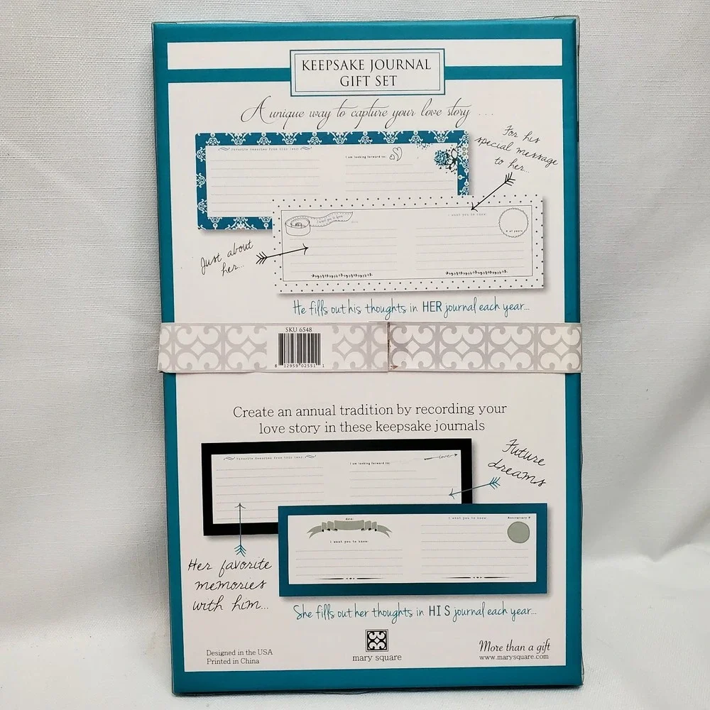 Mary Square ♡ Cherished Keepsake Love Legacy Journal Gift Set NEW‎ ♡